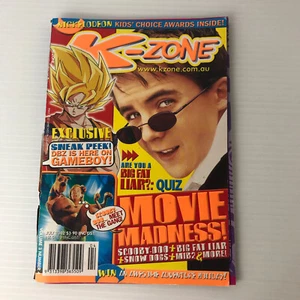 K-Zone The Magazine for Kids - Issue July 2002 Includes Middle DBZ POSTER - Picture 1 of 5