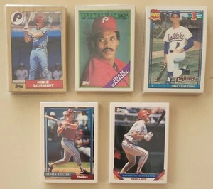 1987 - 1993 TOPPS BASEBALL PHILADELPHIA PHILLIES TEAM SETS- CHOOSE YOUR YEAR - Picture 1 of 1