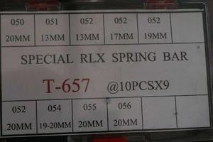 Uhr Feder Leiste Set Für Rolex Größen 13mm-20mm Range 90 Teile Sortiment - Picture 1 of 3