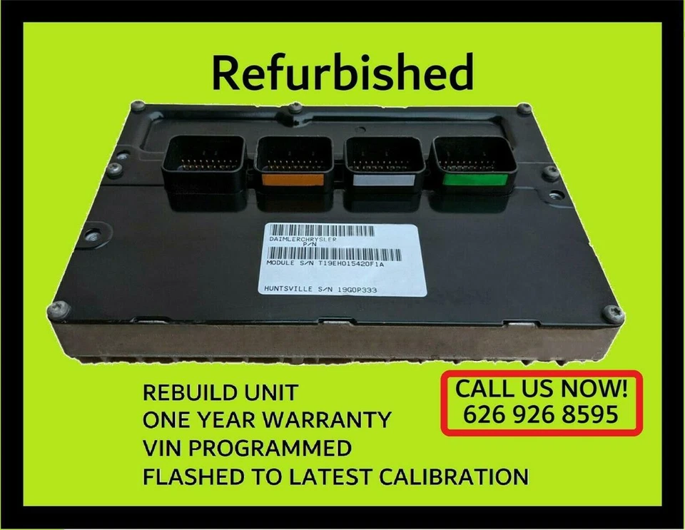 2005 JEEP WRANGLER 4.0L MT RUBICON PCM ECM Plug&Play  56044539AI 56044539AJ Foto 1 de 1