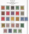 Seychelles, 1921-32, KGV set complete, SG 98-123 + 113a/ Scott 91-114.    (a2376