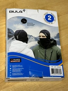 Bula Polartec Convertible Balaclava 2 Pack Black S/M - Picture 1 of 6