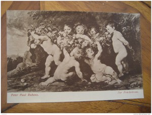 München Peter Paul Rubens Post Card Bavaria Germany