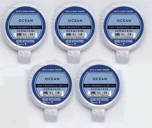 5 Bath & Body Works Scentportable OCEAN Duftöl Nachfüllscheibe Auto - Bild 1 von 1