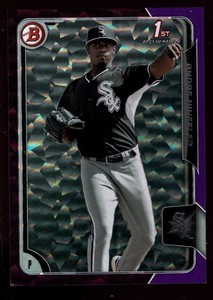ANDRE WHEELER 19/50 WHITE SOX ROOKIE PURPLE ICE REFRACTOR RC 2015 BOWMAN CHROME