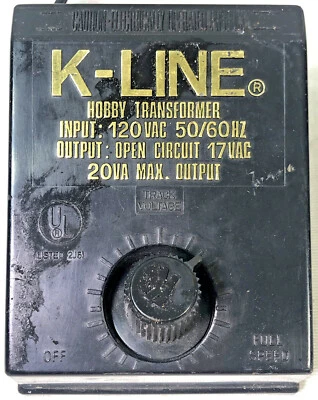 vintage K-Line Train / Hobby Transformer 120v K-950 - Image 1 of 4