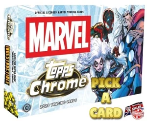 🔥2025 Topps Chrome Marvel Comics - Refractors - PYC - Complete Your Set🔥 - Picture 1 of 35