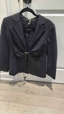 Blazer negro Piazza Sempione chaqueta suite a medida Foto 1 de 2