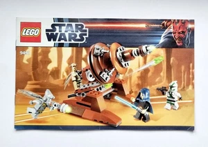 LEGO 9491 STAR WARS CANNONE GEONOSIANO USATO SOLO ISTRUZIONI BUONE CONDIZIONI - Foto 1 di 4