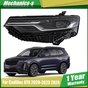 Clear Lens LED For Cadillac XT6 2020-2024 Headlight Driver/Left Side Single New - Picture 1 of 15
