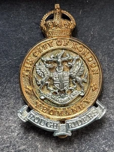 Rough Riders, City Of London Yeomanry , Original British Army Cap Badge. - Picture 1 of 4