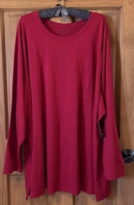 TORRID LONG SLEEVE TEE JERSEY SWEATSHIRT TOP 6 6X 6XL 30 NEW - Picture 1 of 5