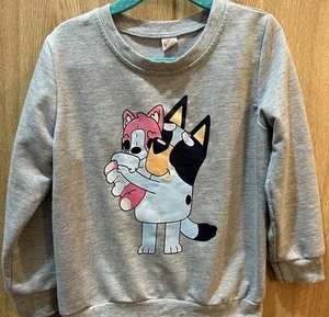 FELPA BLU girocollo grigia bambino taglia 3T (100) - Foto 1 di 7