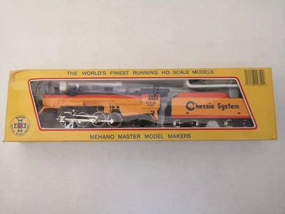 Mehano M9354 Chessie System Mikado Steam Loco Locomotiva Luci Ok Scala H0-D7 - Imagen 1 de 4