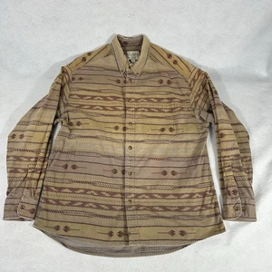 Camisa Cabela’s Hombre L/S Talla XL Estampado Suroeste Algodón Suave Estilo Franela - Imagen 1 de 12