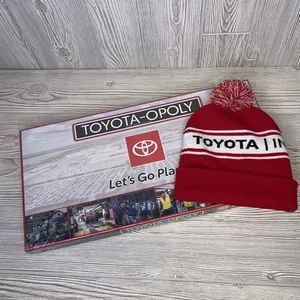 Toyota-opoly Brettspiel 2025 Sonderedition + Toyota Beanie Mütze Mitarbeiter Geschenke - Bild 1 von 10