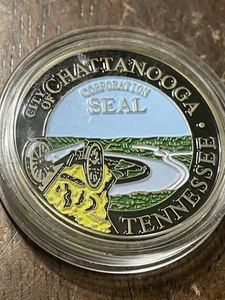 Moneda Desafío Ciudad de Chattanooga, Tennessee CIUDAD WOLFSBURG 26 DE SEPTIEMBRE 2011 - Imagen 1 de 2