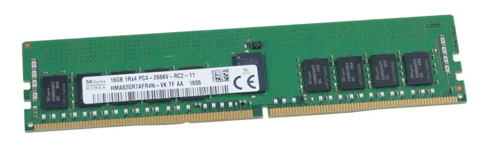 NEW 16GB DDR4 PC4-2666V Hynix Registered  Memory ECC RAM - Image 1 of 1