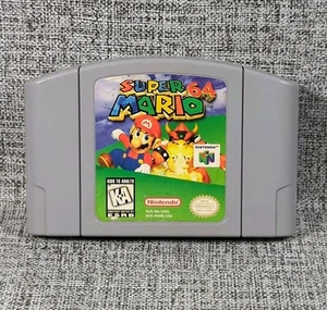 Super Mario 64 (Nintendo 64, 1999) Authentic Tested Working Loose N64 Cartridge - Picture 1 of 6