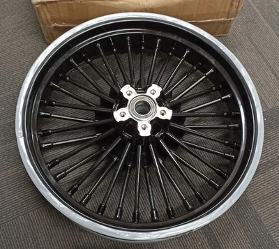 18x3.5 Fat Spoke Front Wheel Rim for Harley Softail Heritage Springer Fatboy Foto 1 de 4
