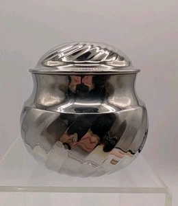 Covered Jar or Sugar Robert Welch for Yamazaki 18/8 SS Vtg 1960 Japan - Picture 1 of 9