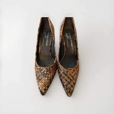 Donald J Pliner Women's Size 7M Leather Heels - Image 1 of 4