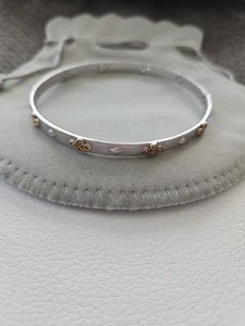 FREIDA ROTHMAN Sterling Silver Bangle Bracelet - Picture 1 of 4