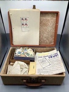 Estate Antique Small Trunk Filled With Stamp Collection-unsearched- *RARE* - Picture 1 of 19
