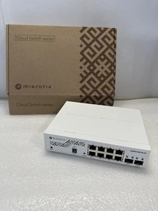 MikroTik CSS610-8G-2S+IN Netzwerk Switch 8x 1000Mb/s, 2x SFP+, VLAN - Bild 1 von 1