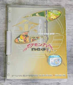 Pokémon TCG - Neo Genesis Promo (Series 1) Japanese - 8/9 Card Binder - Picture 1 of 7