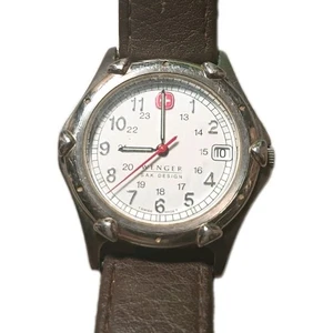 Wenger S.A.K. Design Water Resistant Base Metal Stainless Steel Back WORKS!! - Picture 1 of 4