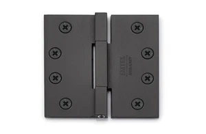 Emtek 9631410B 4" Oil Rubbed Bronze Square Barrel Heavy Duty Hinge SqCr US10B - Picture 1 of 1