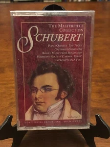 SCHUBERT (The Masterpiece Collection) Brand New - Cassette - Picture 1 of 2