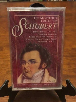 SCHUBERT (The Masterpiece Collection) Brand New - Cassette - Image 1 of 2