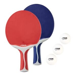 Flow Outdoor 2-Player Table Tennis Set Includes Two Outdoor Rackets and Two O...