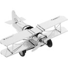  Flugzeugmodell Eisen Kind Retro-Flugzeug-Schreibtischdekoration
