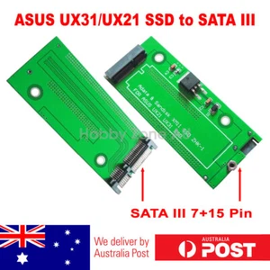 Sandisk SDSA5JK ADATA XM11 SSD for Asus UX31 UX21 to SATA 3 III Adapter Card - Picture 1 of 5