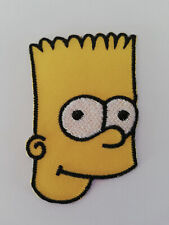 Toppa stiratore patch barba Simpson bambini toppe cucito immagine con stiratura