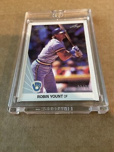 2012 Leaf Memories '90 Buyback Silver #71 Robin Yount /20