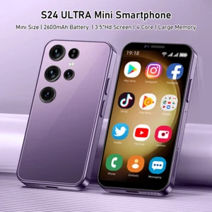 S24 Ultra Mini Smartphone 3.5 inch 2GB+16GB Dual SIM Mobile Phone Android 8.1 - Picture 1 of 19