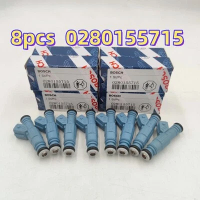 0280155715 8PCS Fuel Injectors Fits For Dodge RAM 1500 2500 3500 5.2L 5.9L  New - Image 1 of 4