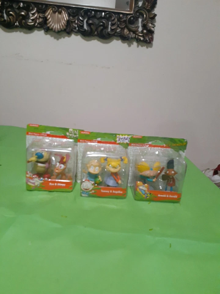 Nickelodeon Just Play - Hey Arnold 2 Pk Arnold & Gerald Mini Figures