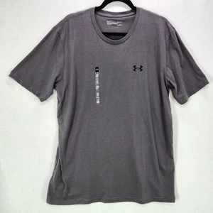 Champion Classic Tshirt Mens Large Charcoal Grey Logo Short Sleeve Tee - Picture 1 of 12