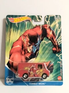 Hot Wheels Premium DC Universe FLASH 5/5 Combat Medic - Picture 1 of 4