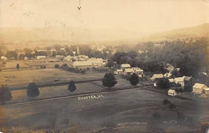J3C72: VOGELAUGENANSICHT, KASTER, VT: RPPC 1911 POSTSTEMPEL - Bild 1 von 3