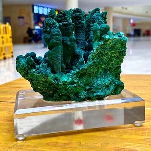 2.6LB Top grade peacock stone from Guangdong, China, suede cat eye peacock - Picture 1 of 14