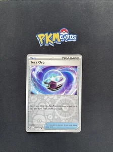 Juego de cartas coleccionables Pokémon Tera Orb Surging Sparks 189/191 holograma inverso LP. - Imagen 1 de 3