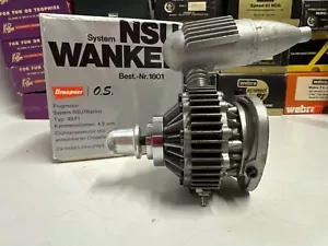 OS GRAUPNER NSU WANKEL SYSTEM 49-PI 1801 MODEL AIRCRAFT AIRPLANE ENGINE - Picture 1 of 6