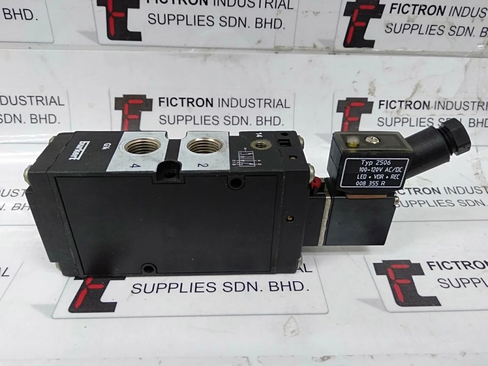 全新 SURPLUS 1UNIT 122662T 0475 H 8,0 PB G1/4 2-8bar 110V 交流电/直流 3W c/w 008355R — 第 1/4 张图片