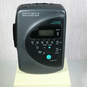 Vintage Optimus SCP-78 AM/FM Stereo Radio Cassette Player + Extended Bass System - Picture 1 of 9
